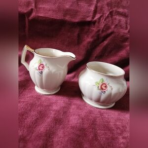 Sadler England Cream & Sugar Bowl Set